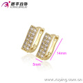 C207215--29634 Xuping Dubai Mode Chine Wholesale Plaqué Or Bijoux 14K Plaqué Or Huggie Boucles D&#39;oreilles